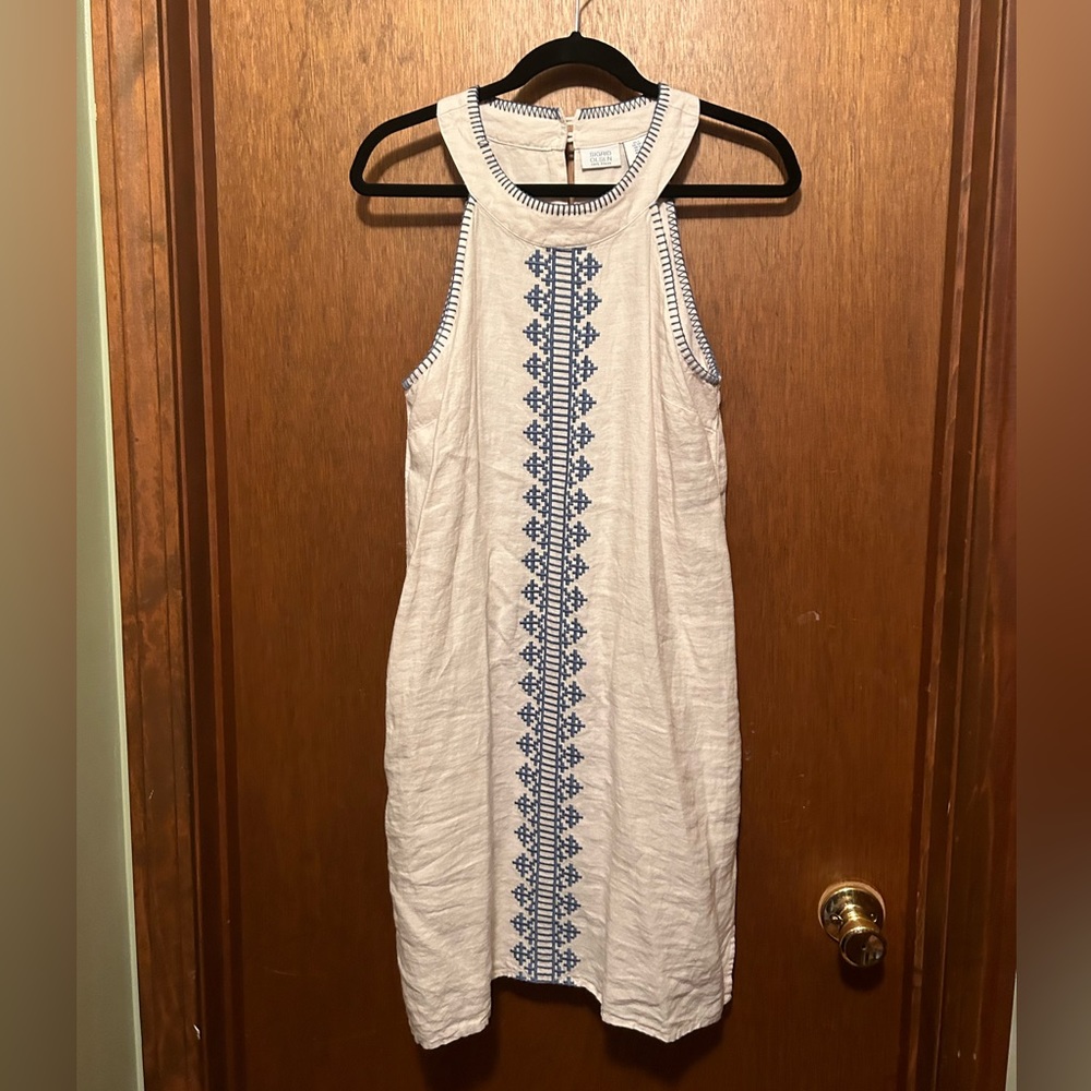 Sigrid Olsen Linen Sundress, Size Small. - image 3